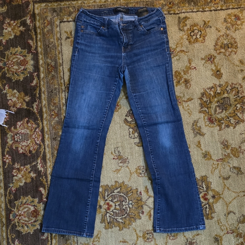 Liverpool Blue Flare Wide Leg Jeans